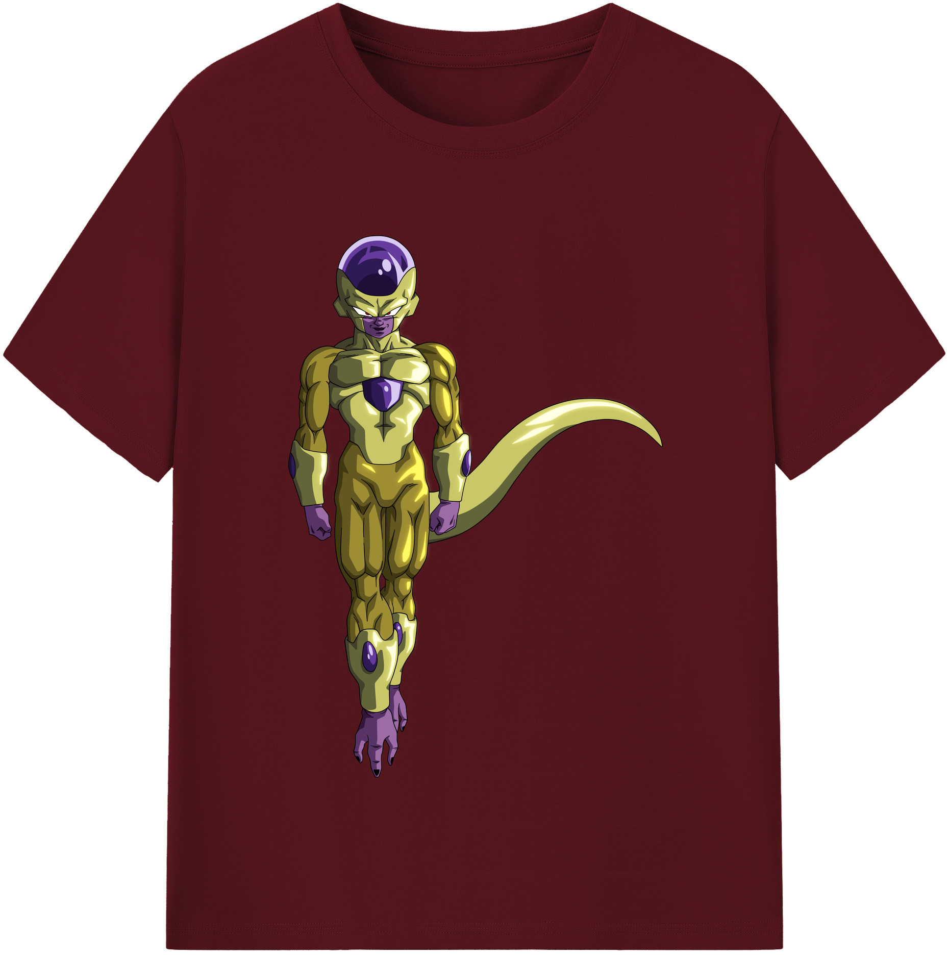 （画像用） ドラゴンボール フリーザ DRAGON BALL Frieza 綿100％半袖Tシャツ（フロントプリント）